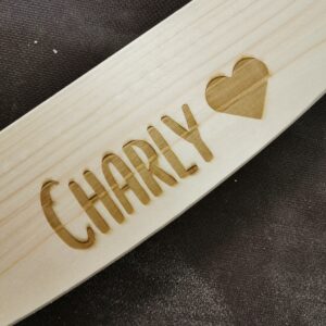 Personalisierte Kufen für die Pferdewippe